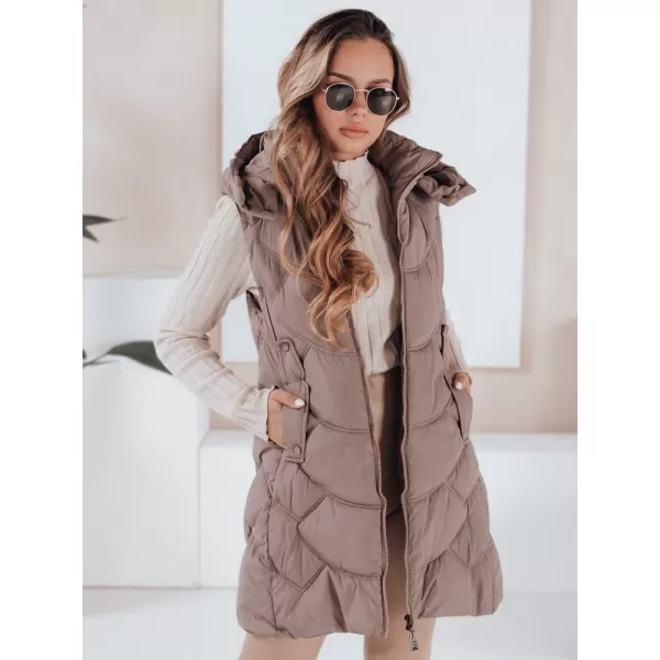  Női kabát DSTREET TY5104 KHAKI 