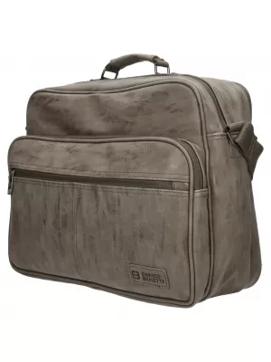 Táska ENRICO BENETTI ROTTERDAM 15 NOTEBOOK BAG 20 L KÖZEPES SZÜRKÉS