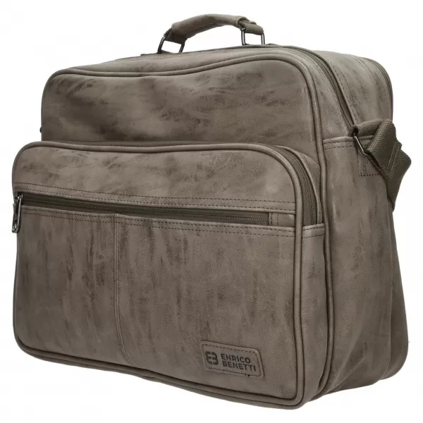  Táska ENRICO BENETTI ROTTERDAM 15 NOTEBOOK BAG 20 L KÖZEPES SZÜRKÉS 