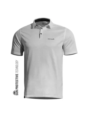 Férfi póló gallérral PENTAGON VANQUISH POLO SHIRT K09048 FEHÉR