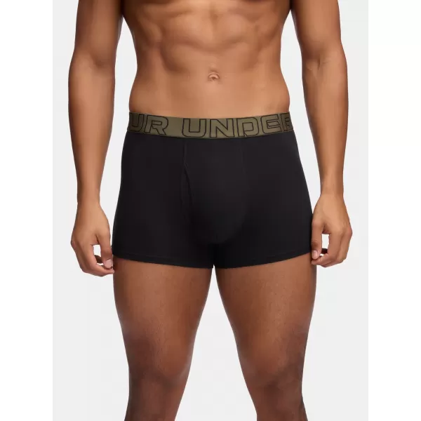  Férfi boxerek UNDER ARMOUR M UA PERF COTTON (3KS) 1383891-005 FEKETE TENGERI SZÍNBŐL 