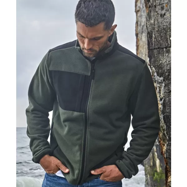  Férfi pulóver TEE JAYS | TJ 9120 FEKETE/FEKETE 
