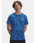 Férfi póló UNDER ARMOUR UA LAUNCH PRINTED SS KÉK