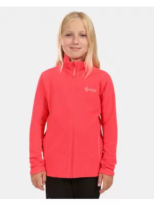 Gyermek polár pulóver KILPI GLAMER-J ZJ0203KI RÓZSASZÍN