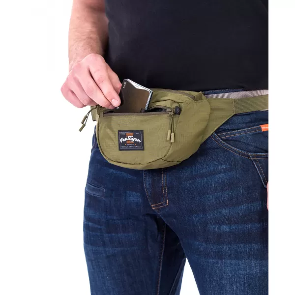  Ház PENTAGON MINOR TRAVEL POUCH K17080 FEKETE 