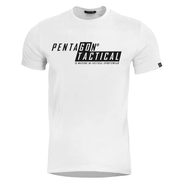  póló PENTAGON AGERON GO TACTICAL K09012 FEHÉR 