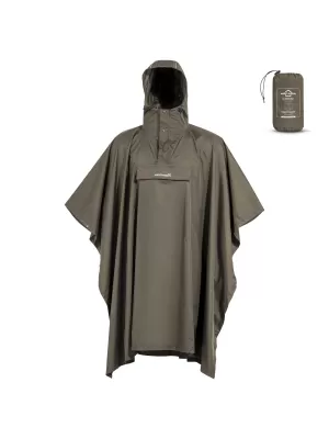 Kabát PENTAGON CLOUDBURST PACKABLE RAIN PONCHO K07018 BARNA SZÜRKE