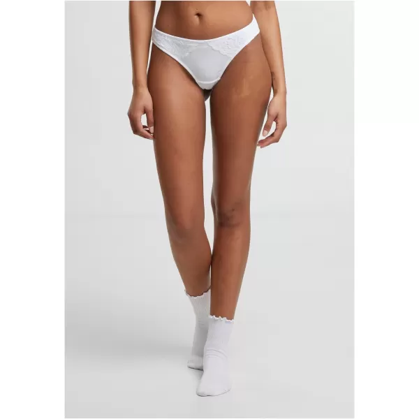  Női tanga URBAN CLASSICS TB7850A FEKETE/FEHÉR 