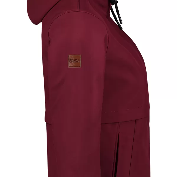  Női softshell kabát NORDBLANC NBWSL8276 BURGUNDIA 