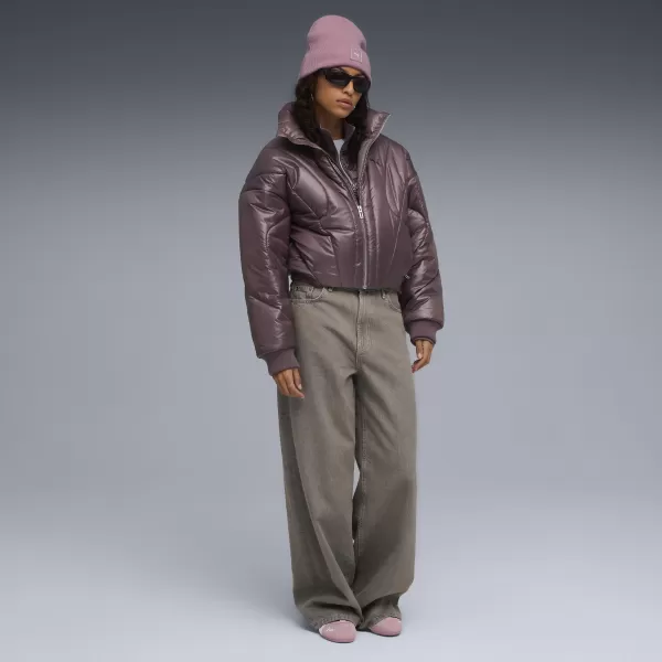 Női kabát PUMA DARE TO PUFFER JACKET 63217388 MAZSOLA 