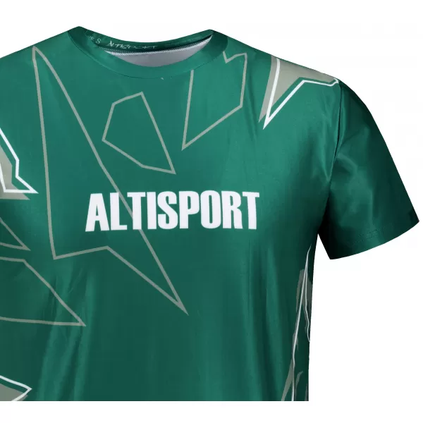  Prémium férfi szabadidő ing ALTISPORT VOJ/ALM123TR06 SÖTÉTZÖLD 