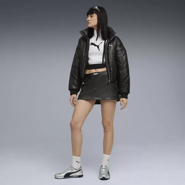  Női kabát PUMA DARE TO PUFFER JACKET 63217301 PUMA FEKETE 