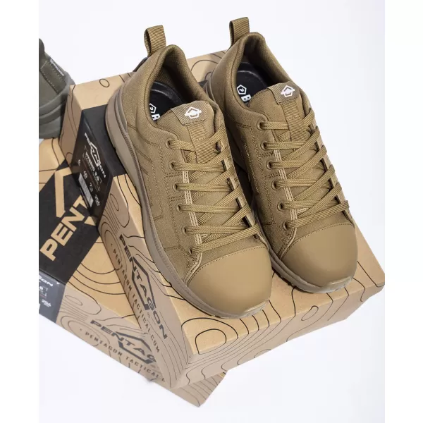  Férfi cipők PENTAGON HYBRID 2.0 SHOES K15037 BARNA SZÜRKE 