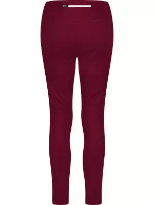 Női vízálló leggings NORDBLANC NBWPL8279 BURGUNDIA