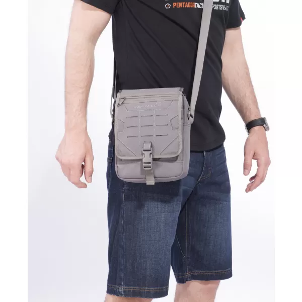  Táska PENTAGON MESSENGER SHOULDER BAG K16087 FARKAS/SZÜRKE 