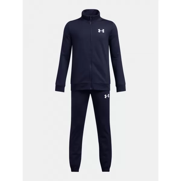 Fiúk készlet UNDER ARMOUR UA RIVAL KNIT TRACK SUIT KÉK 