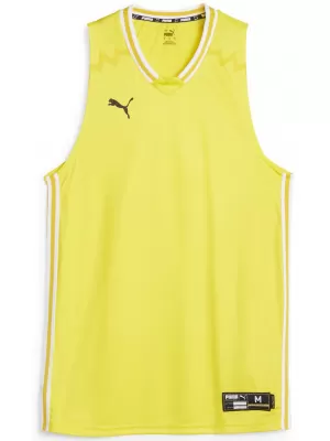 Férfi mez PUMA HOOPS TEAM GAME JERSEY 67662805 SZÁMÍTÓGÉPES SÁRGA
