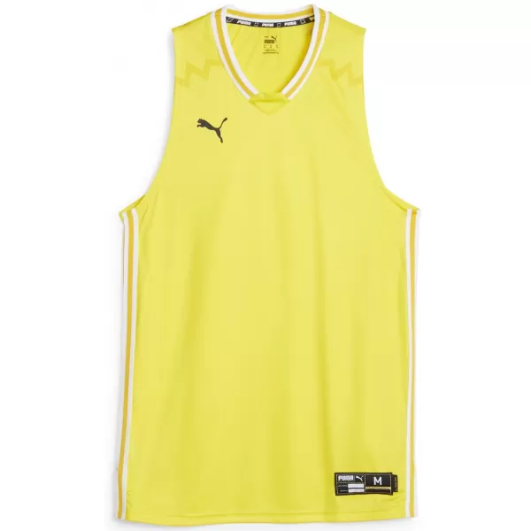  Férfi mez PUMA HOOPS TEAM GAME JERSEY 67662805 SZÁMÍTÓGÉPES SÁRGA 