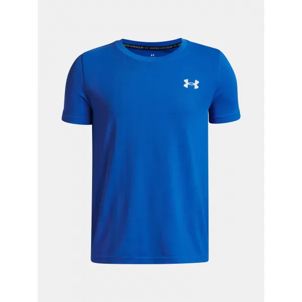 Fiú póló UNDER ARMOUR VANISH SEAMLESS SS 1388130-402 KÉK 