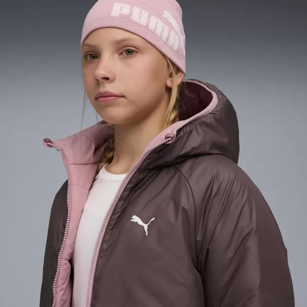  Kabát PUMA REVERSIBLE PUFFER JACKET 68840765 FELKÉSZÜLT RÓZSASZÍNŰ 