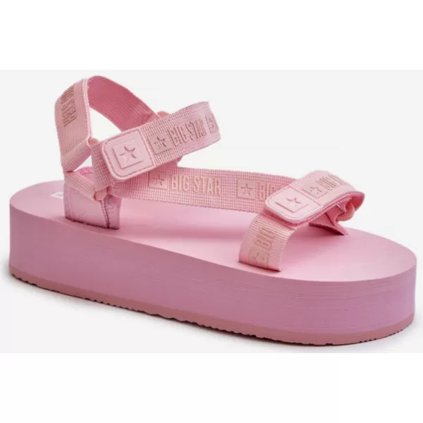  Női platformszandál BIG STAR NN274A041 PINK Big Star Shoes 