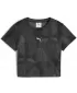 Női póló PUMA DARE TO AOP BABY TEE 63214501 PUMA FEKETE