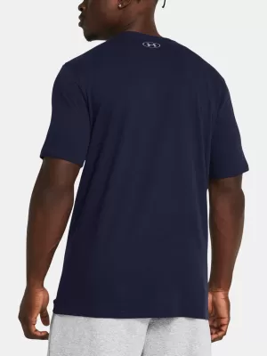 Férfi póló UNDER ARMOUR UA GL FOUNDATION UPDATE SS 1382915-410 KÉK