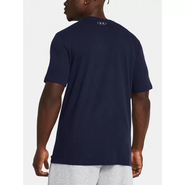  Férfi póló UNDER ARMOUR UA GL FOUNDATION UPDATE SS 1382915-410 KÉK 