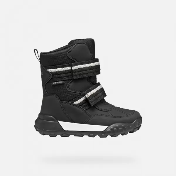  Fiú bokacsizma GEOX TREKKYUP ABX J56MBB050FUC9999 FEKETE 