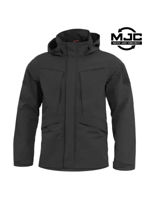Kabát PENTAGON HURRICANE SHELL JACKET K07014 FEKETE