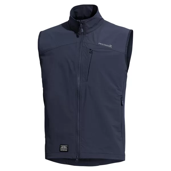  Férfi mellény PENTAGON ELITE SOFTSHELL VEST K04014 ÉJFÉLKÉK 