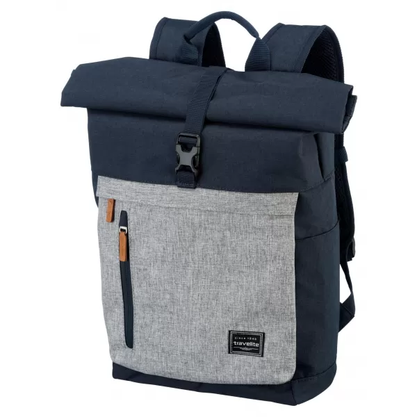  Hátizsák TRAVELITE BASICS ROLL-UP BACKPACK SÖTÉTKÉK/SZÜRKE 
