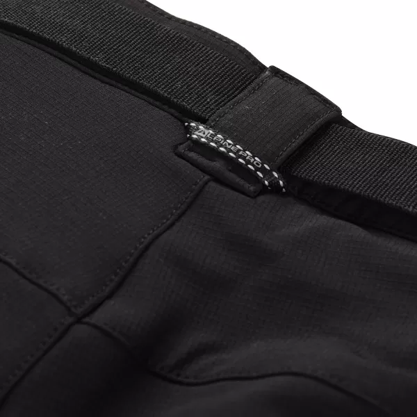 Férfi softshell nadrág ALPINE PRO CORB FEKETE 