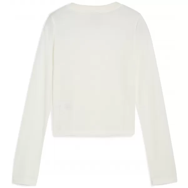  Ing PUMA X ROSÉ LONGSLEEVE TEE 63380577 MELEGFEHÉR 