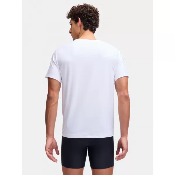  Férfi póló UNDER ARMOUR M UA PERF TECH MESH CREW NECK-2PK 6007625-100 FEHÉR 