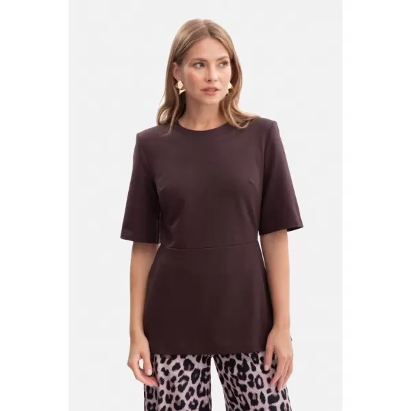  Női blúz BEWEAR B305 ÉTCSOKOLÁDÉ 
