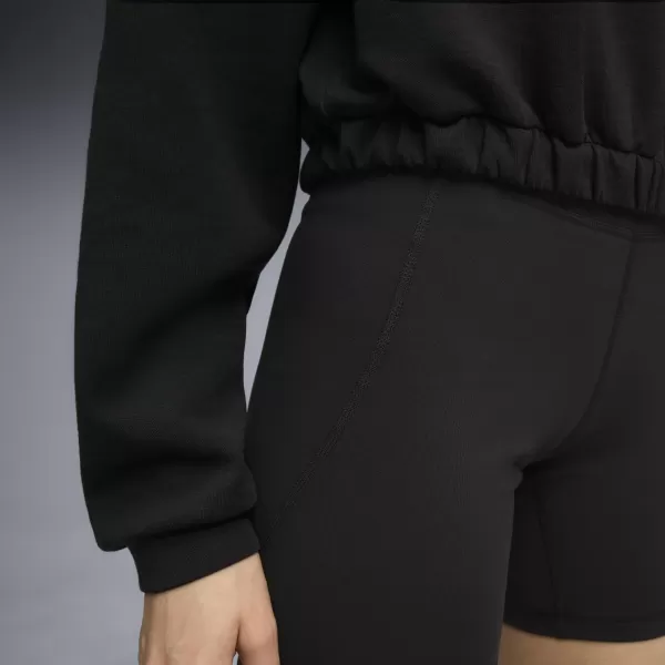  Női pulóver PUMA W CLOUDSPUN CREW 52746101 PUMA FEKETE 