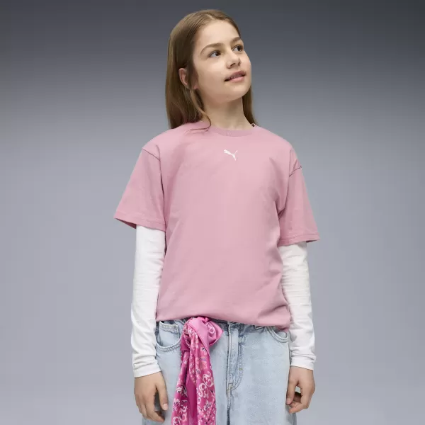  T -póló PUMA ESS BOXY TEE G 68513165 FELKÉSZÜLT RÓZSASZÍNŰ 