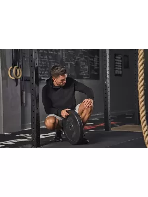 Férfi pulóver TEE JAYS | TJ 5702 FEKETE
