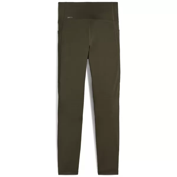  Bokavédő PUMA W TAD ESSENTIAL TIGHT - HW 7/8 52589970 SÖTÉT OLAJBOGYÓ 