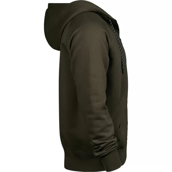  Férfi pulóver TEE JAYS | TJ 5435 SÖTÉT OLAJBOGYÓ 