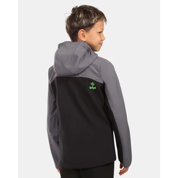  Gyermek softshell kabát KILPI RAVIO-J ZJ0105KI FEKETE 