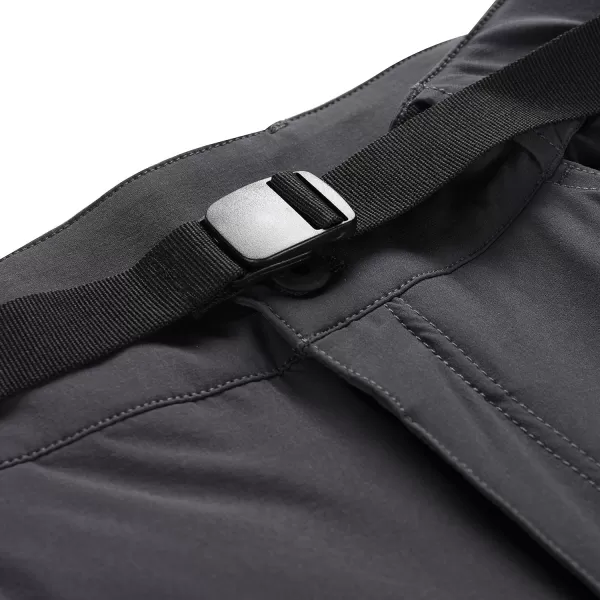  Férfi softshell nadrág ALPINE PRO AKAN 2 SÖTÉTSZÜRKE 