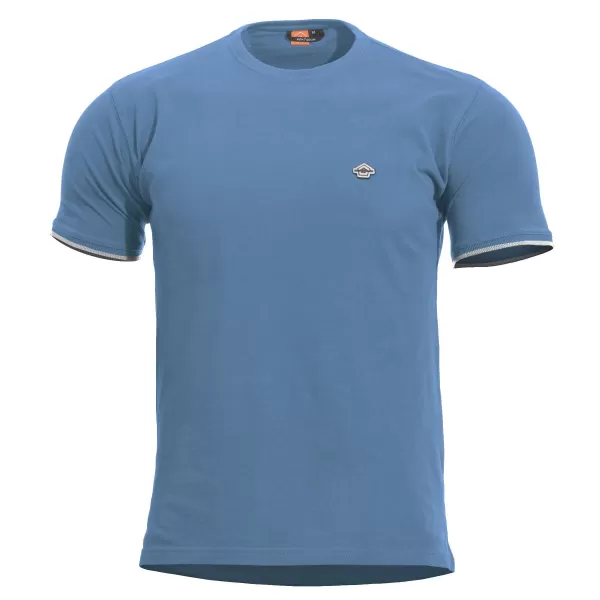  póló PENTAGON LEVANTES CREWNECK STRIPES K09026 HAJNALKÉK 