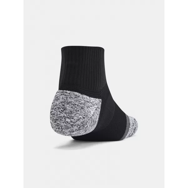  Zokni UNDER ARMOUR UNISEX UA AD PRO QTR (3 PÁRY) 1387047-001 FEKETE 
