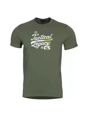 póló PENTAGON AGERON TACTICAL LEGACY K09012 OLÍVA ZÖLD