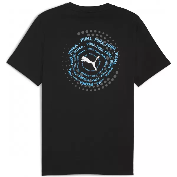  Férfi póló PUMA GRAPHIC EXECUTION TEE 68804201 PUMA FEKETE 