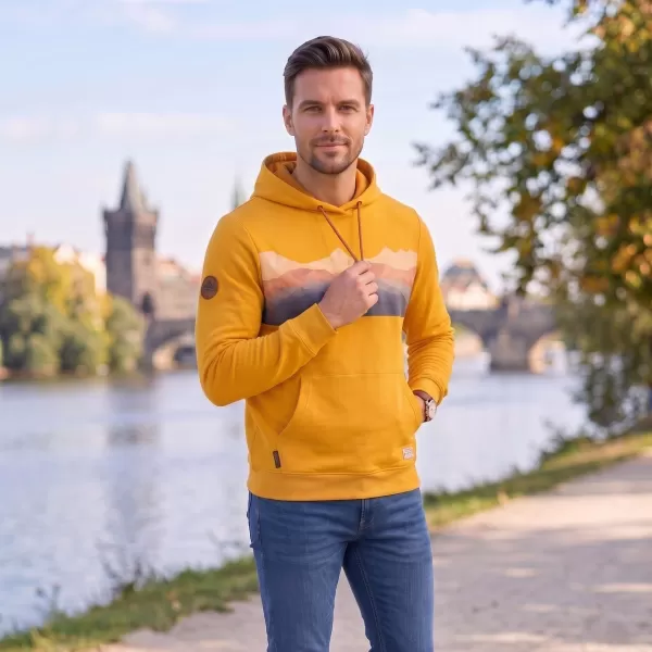  Férfi pulóver ALTISPORT GORO MUSTÁR 