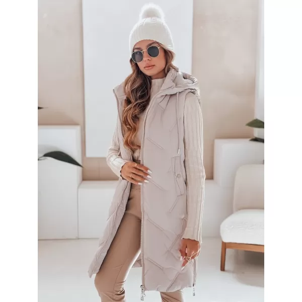  Női kabát DSTREET TY5099 BÉZS 