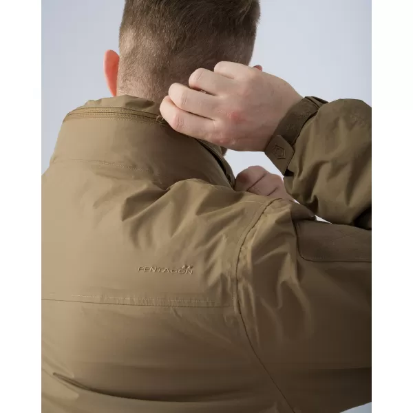  Kabát PENTAGON LOGAN LEVEL7 JACKET K01012 FEKETE 